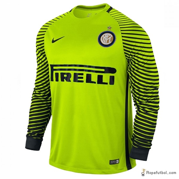 Camiseta Inter de Milán ML Portero 2016/17 Verde